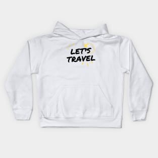 Lets Travel Kids Hoodie